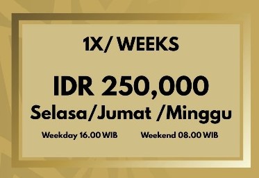 1x/Weeks