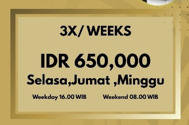 3x/weeks